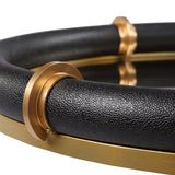 Cyprus Oval Tray, Black
