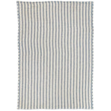 Cyprus Throw, Ivory/Blue