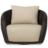 Cyra Outdoor Swivel Chair, Alessi Buff by Four Hands-Furniture - Outdoor-High Fashion Home