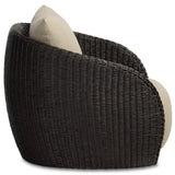 Cyra Outdoor Swivel Chair, Alessi Buff by Four Hands-Furniture - Outdoor-High Fashion Home