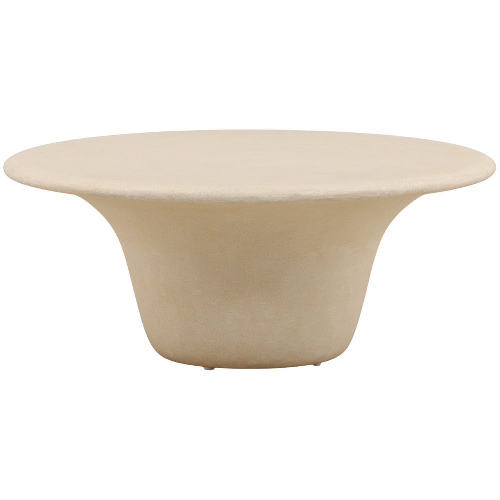 Cyrus Outdoor Coffee Table, Sand-Furniture - Outdoor-High Fashion Home