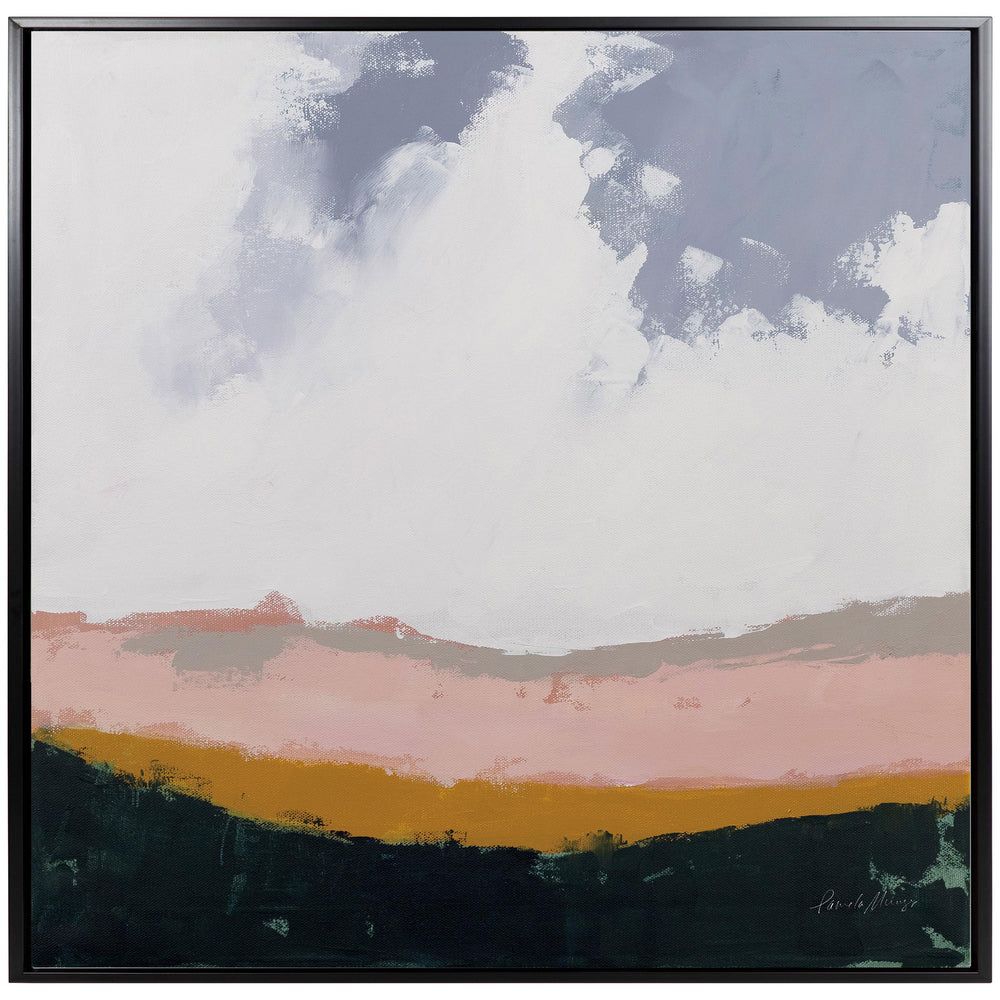 Hills Beyond Hills Framed