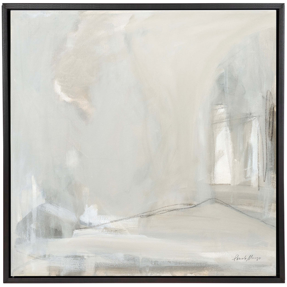 Delicate Gray Framed