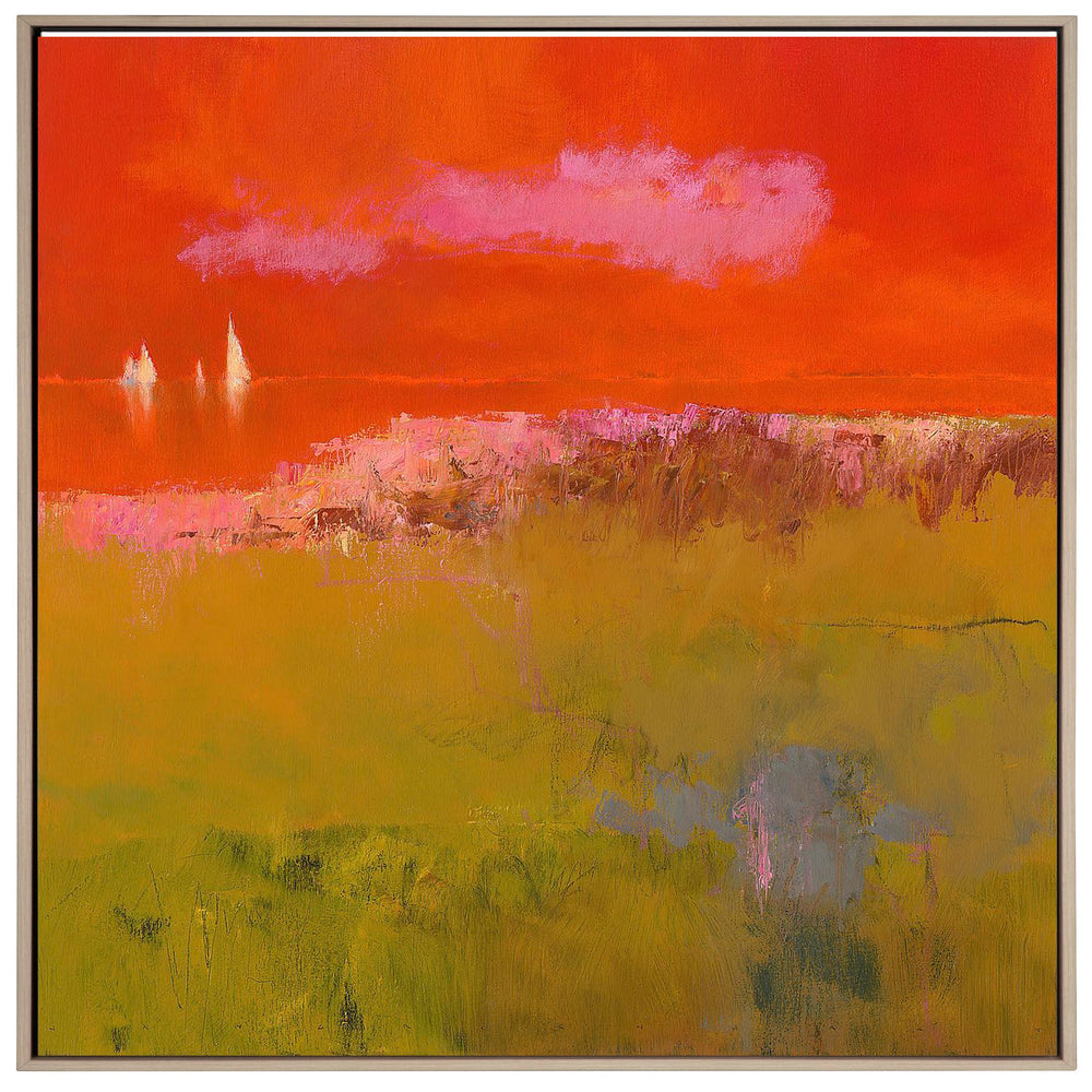 Pink Cloud Framed