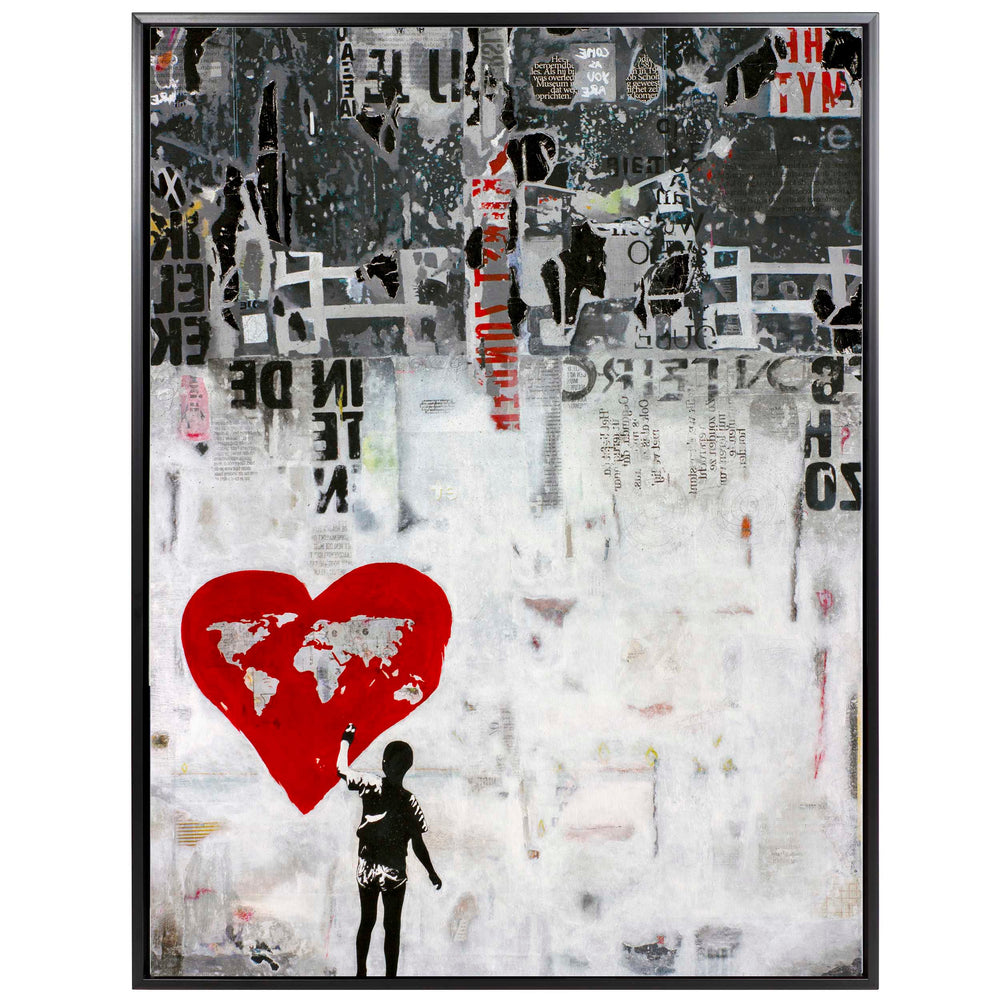 Wild World Framed