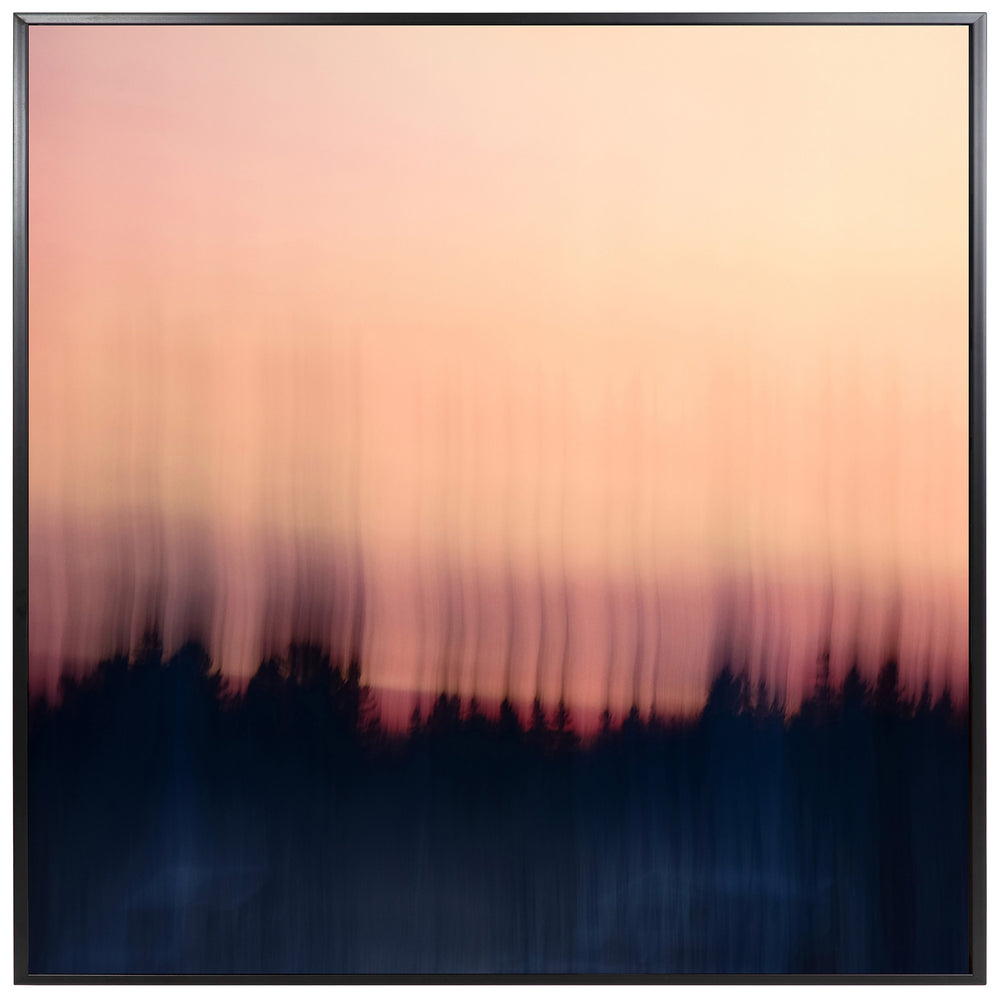Sunset Pink Framed