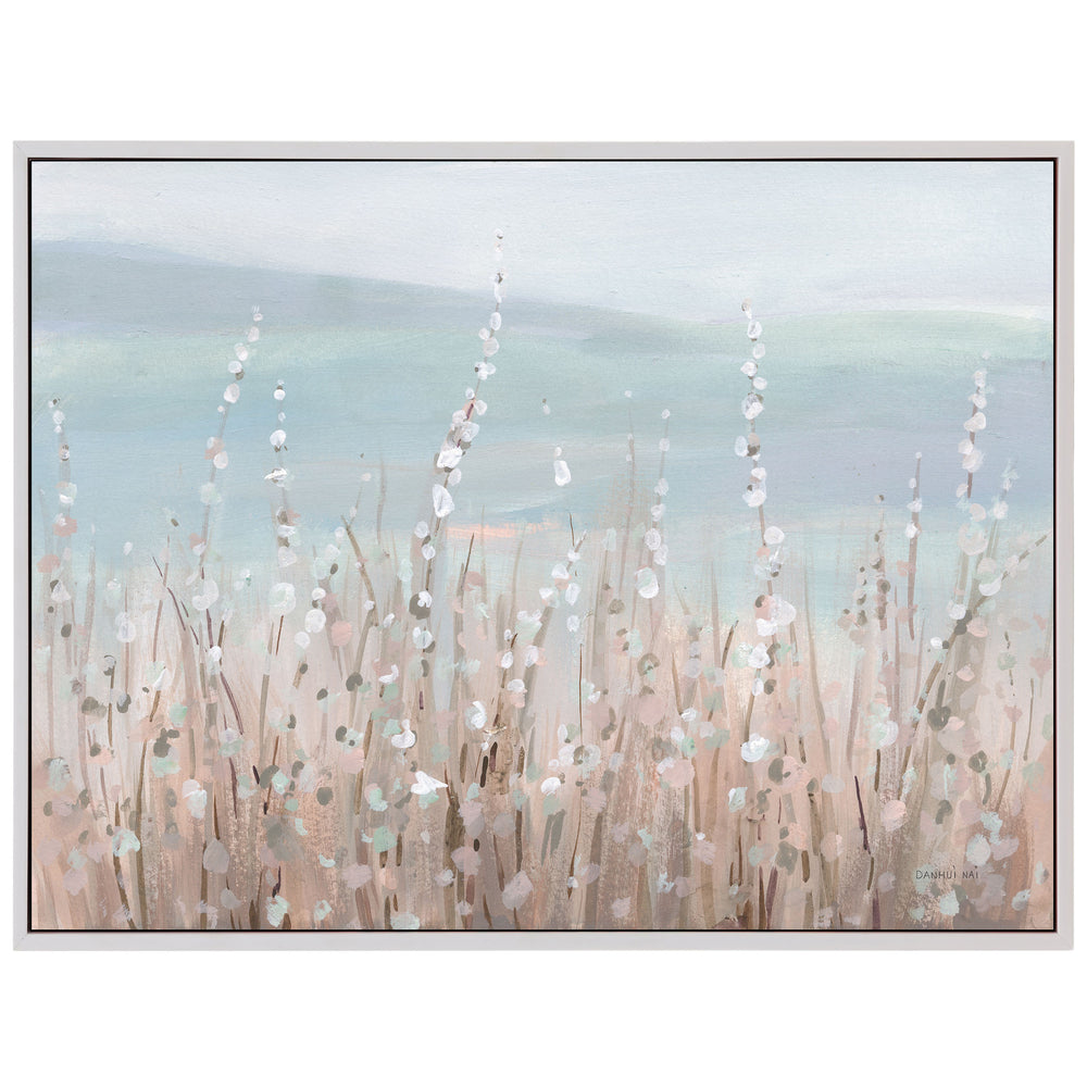 Coastal Morning Blooms Framed