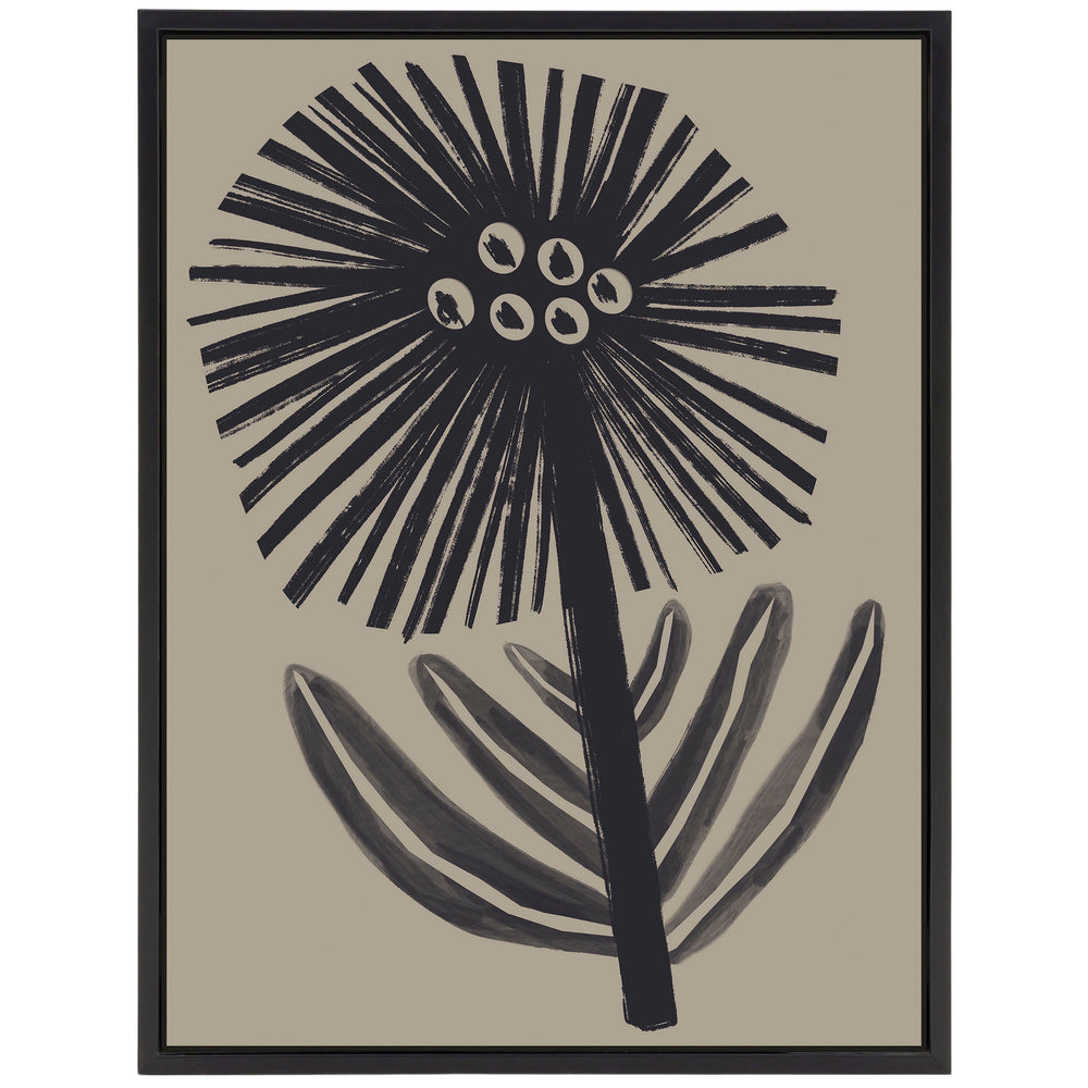 Simple Floral Bloom Framed