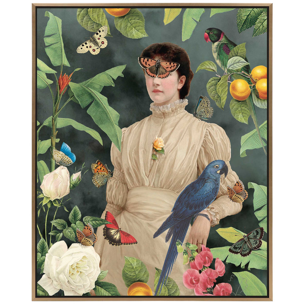 Butterfly Girl Framed