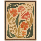 Bold Floral Abstract II Framed