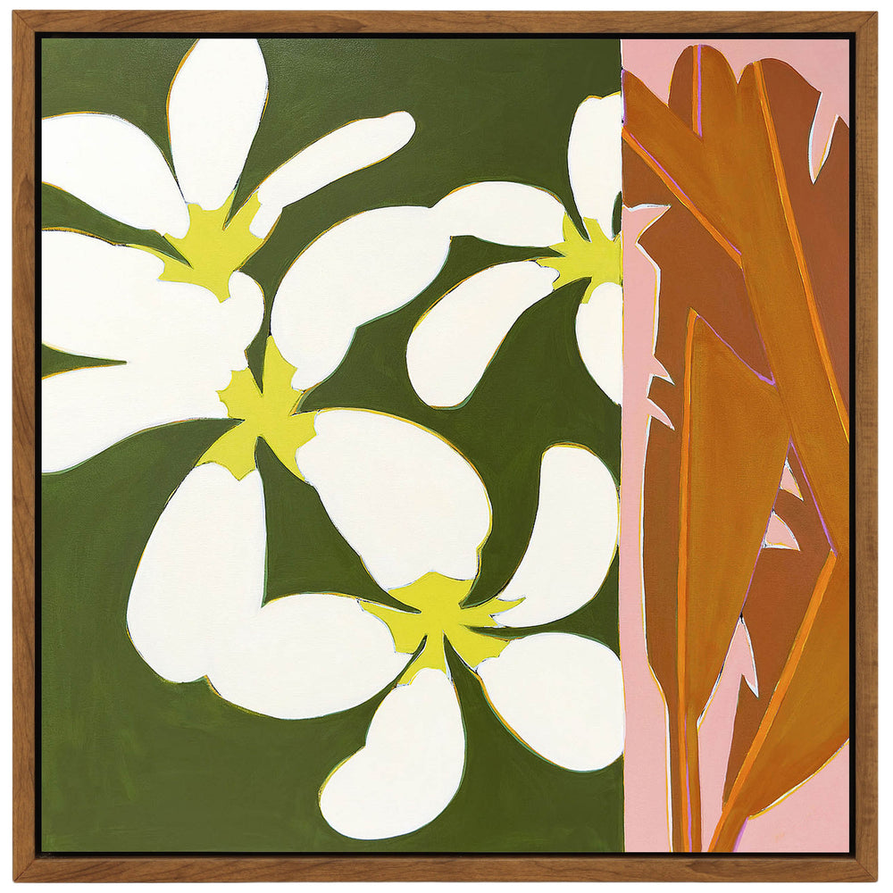Island Plumeria Framed