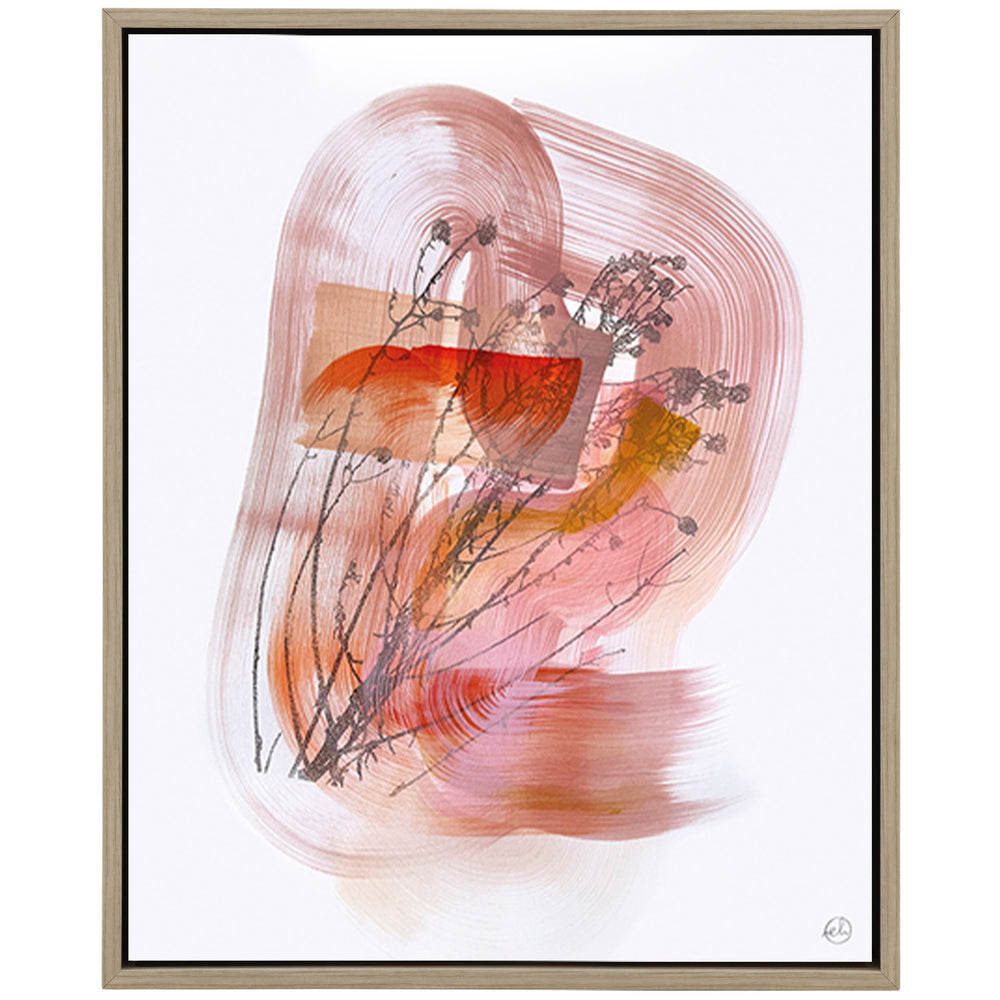 Pink Glow Framed