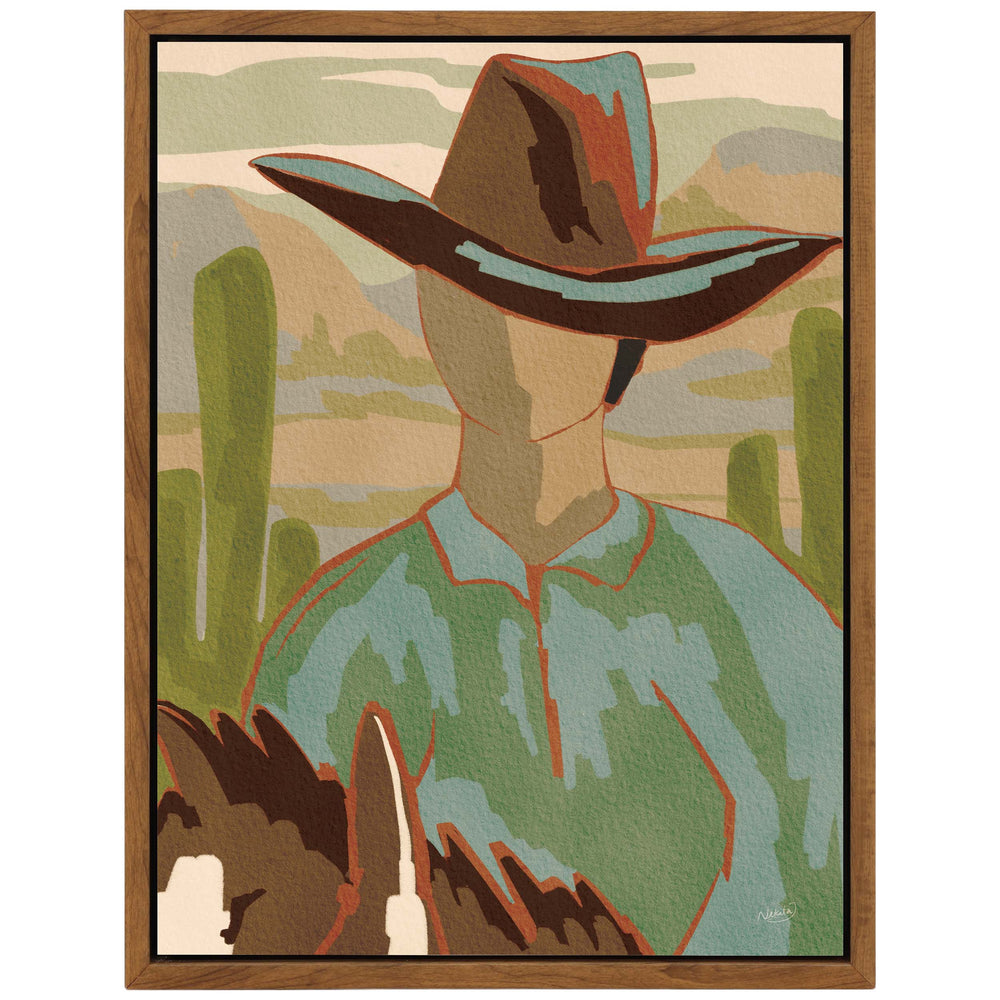 Dusty Rider I Framed