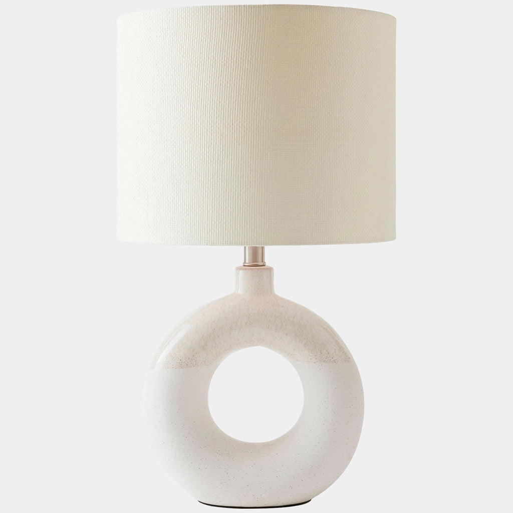 Open Ring Lamp, White – High Fashion Home