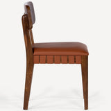 Robertson Leather Dining Chair, Porto, Set of 2