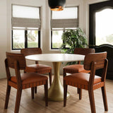 Robertson Leather Dining Chair, Porto, Set of 2