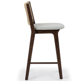 Lume Counter Stool, Light Walnut-Furniture - Dining-High Fashion Home