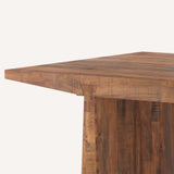 Keystone Rectangular Dining Table, Light Walnut