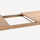 Pietro Rectangular Dining Table, Natural