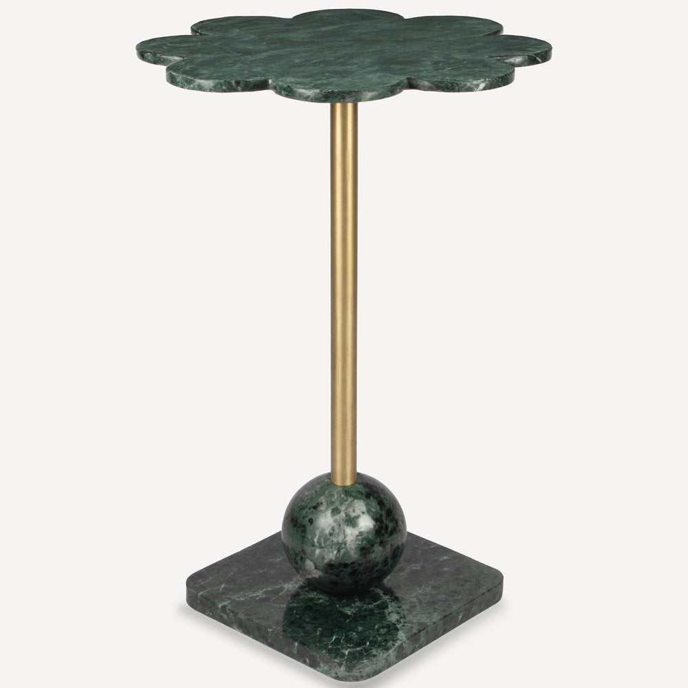 Helia Counter Table, Udaipur Green