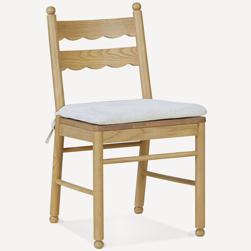 Joyce Dining Chair Set of 2, Natural