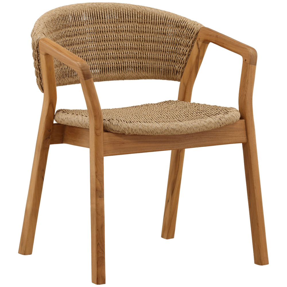 Arrow Outdoor Dining Chair, Natural