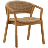 Arrow Outdoor Dining Chair, Natural