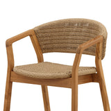 Arrow Outdoor Dining Chair, Natural