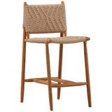 Araya Outdoor Counter Stool, Natural