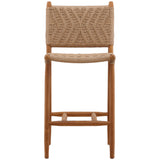 Araya Outdoor Counter Stool, Natural