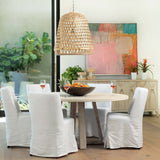 Merrick Dining Table, Light Warm Finish