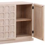 Harrison 5 Door Sideboard, White Wash