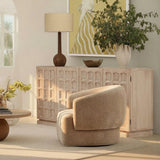 Harrison 4 Door Sideboard, White Wash