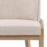 Jacquelyn Dining Chair, Off-White, Set of 2
