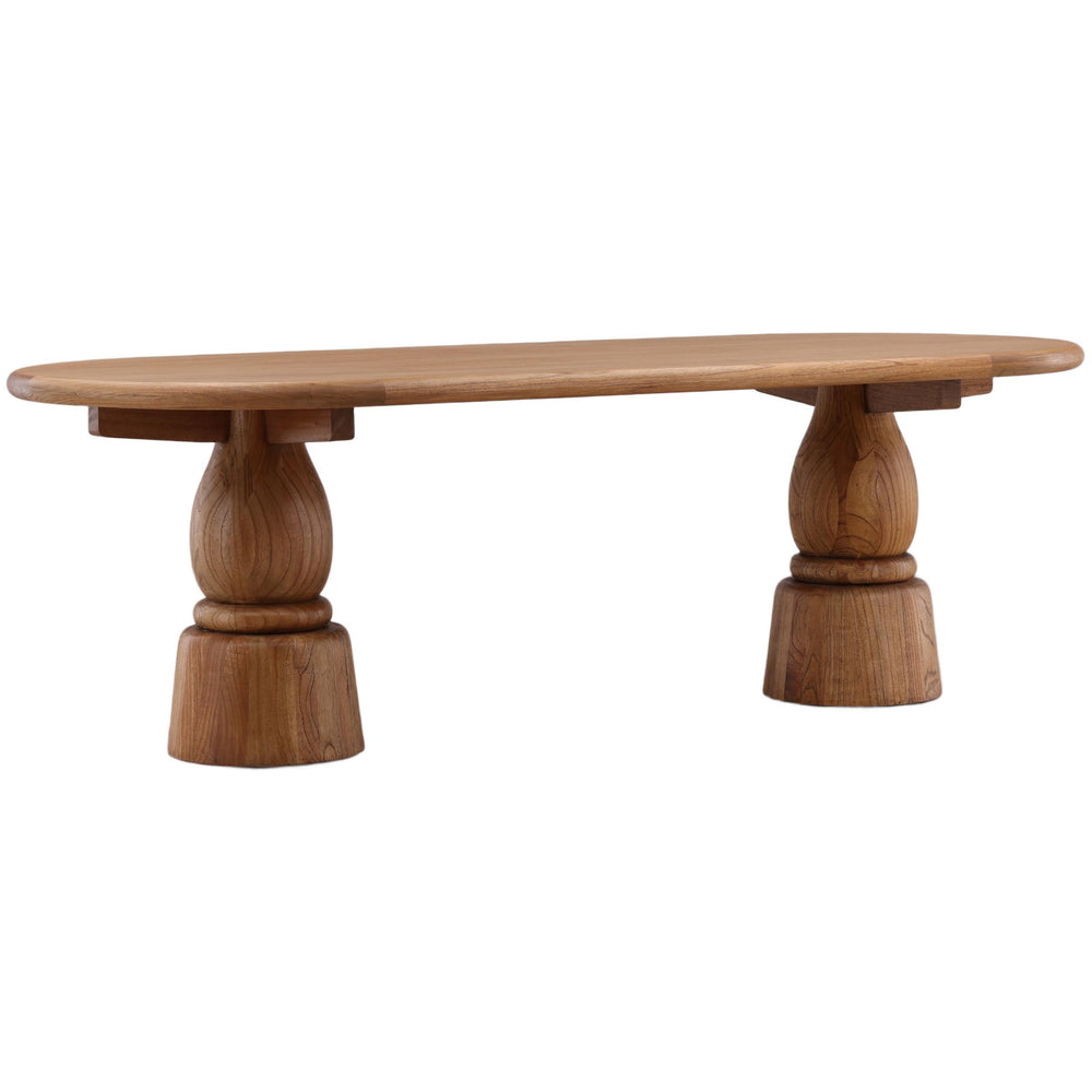 Melisse Dining Table, Light Brown