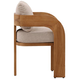 Avrielle Outdoor Dining Chair, Sand, Set of 2