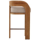 Avrielle Outdoor Counter Stool, Sand
