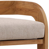Avrielle Outdoor Counter Stool, Sand