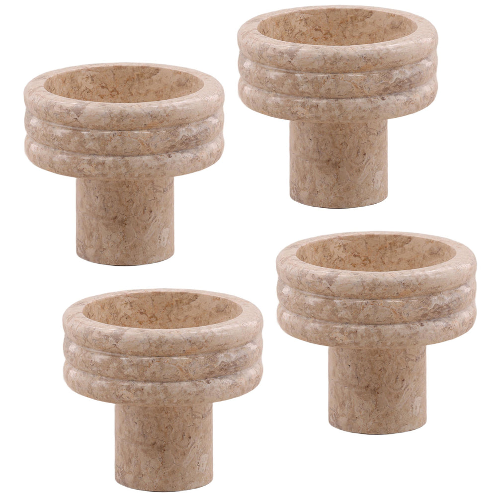Estmere Vessel, Cream, Set of 4