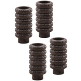 Fiorella Vase, Grey, Set of 4