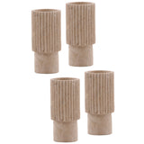 Eldran Vase, Cream, Set of 4