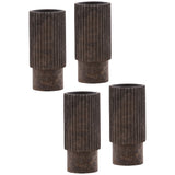 Eldran Vase, Grey, Set of 4