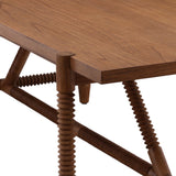 Fernandez Dining Table, Brown