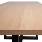 Bryson Dining Table, Light Natural