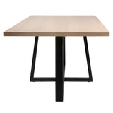Bryson Dining Table, Light Natural