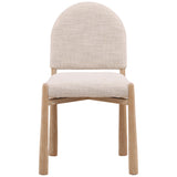 Hiro Dining Chair Set of 2, Cream