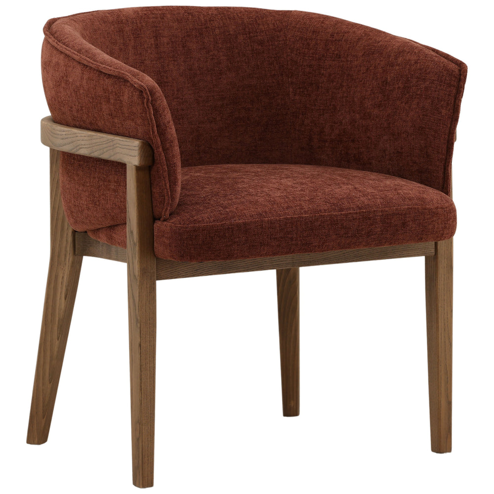 Delmore Dining Chair, Rust, Set of 2