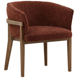 Delmore Dining Chair, Rust, Set of 2