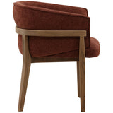 Delmore Dining Chair, Rust, Set of 2
