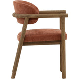 Eloisa Dining Chair, Clay, Set of 2